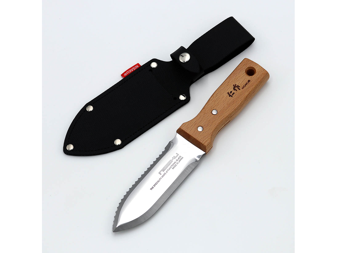 Nisaku. Cuchillo de Jardinería Hori Hori. Hoja 130 mm. 1
