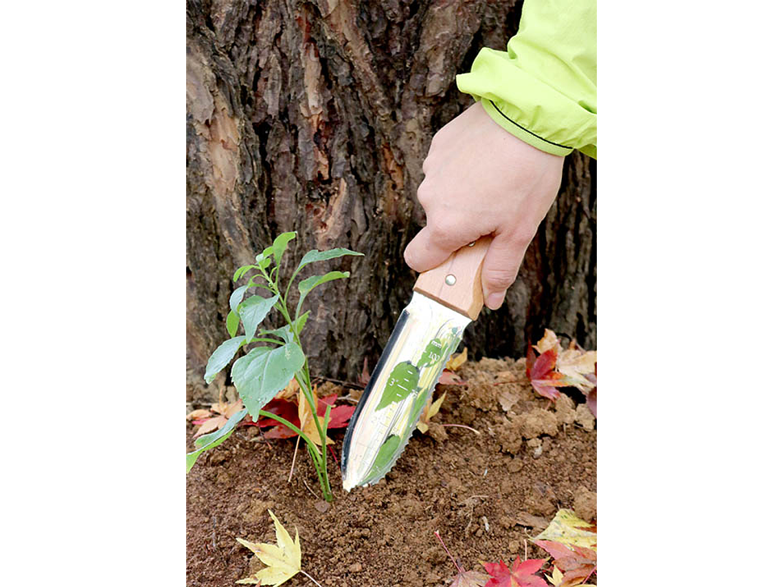 Nisaku. Cuchillo de Jardinería Hori Hori. Hoja 130 mm. 3