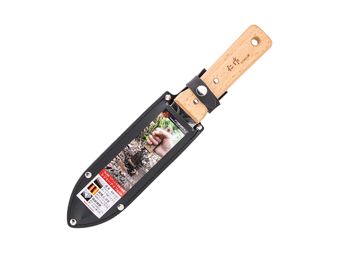 Nisaku. Cuchillo de Jardinería Hori Hori. Hoja 185 mm. 2