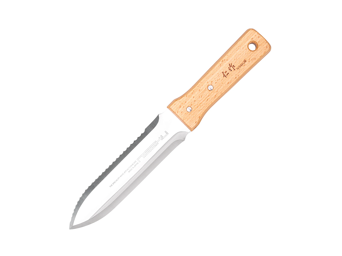 Nisaku. Cuchillo de Jardinería Hori Hori. Hoja 185 mm. 3