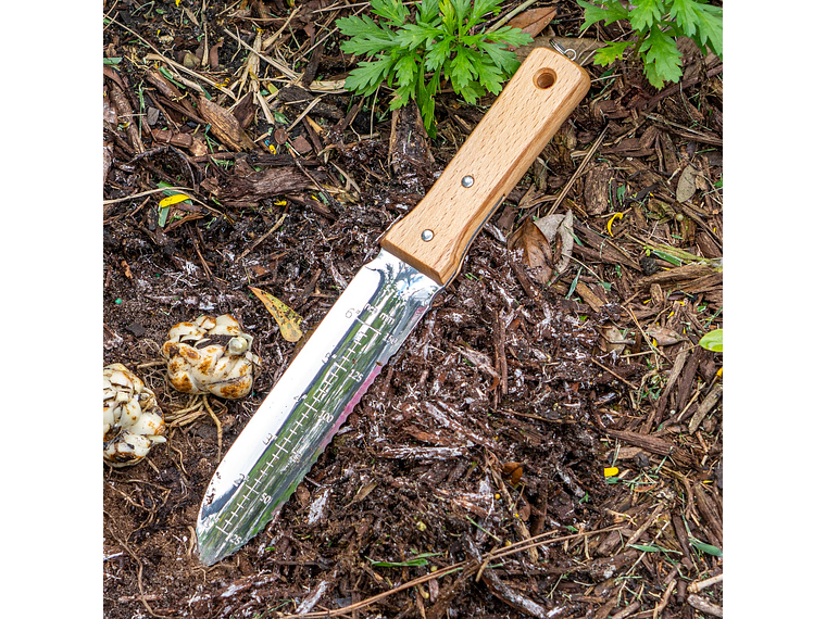 Nisaku. Cuchillo de Jardinería Hori Hori. Hoja 185 mm. 4