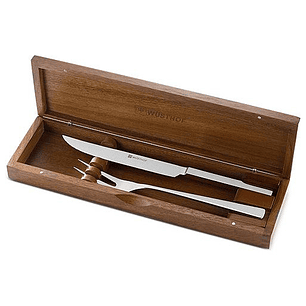 Wusthof Set Cuchillo Tenedor Caja Madera