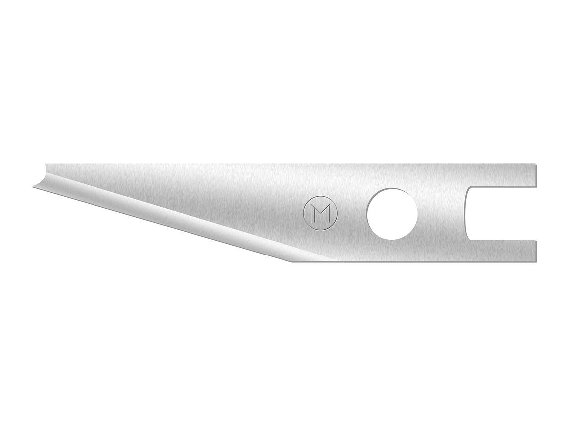 Mozart. Hoja para cuchillos de precisión. PB1 Universal. 10 unidades. 1