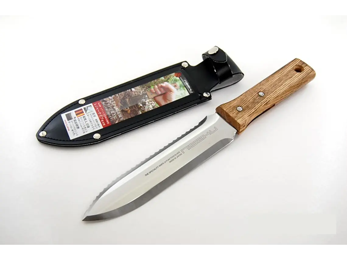 Cuchillo de Jardinería Hori Hori. Hoja 185 mm. 1