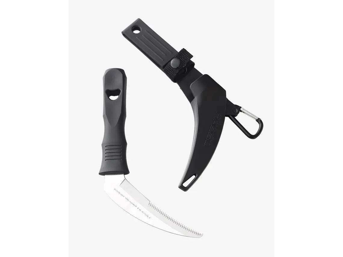 Hoz para Recolección. Filo liso y serrado. Hoja 10 cm. 2