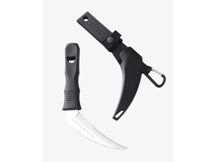 Hoz para Recolección. Filo liso y serrado. Hoja 10 cm. 2