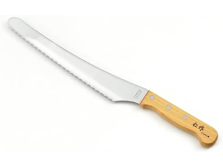 Cuchillo de Pan. Serrado Bidireccional. Hoja 210 mm. 1
