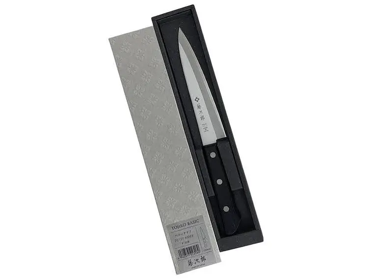 Cuchillo Petty. Acero VG10. Pakkawood. Hoja 135 mm.  4