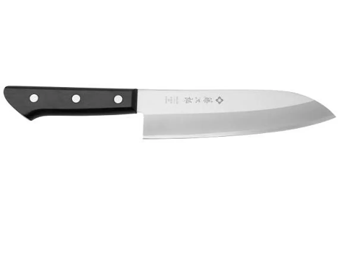 Cuchillo Santoku. Acero VG10. Pakkawood. Hoja 170 mm. 2