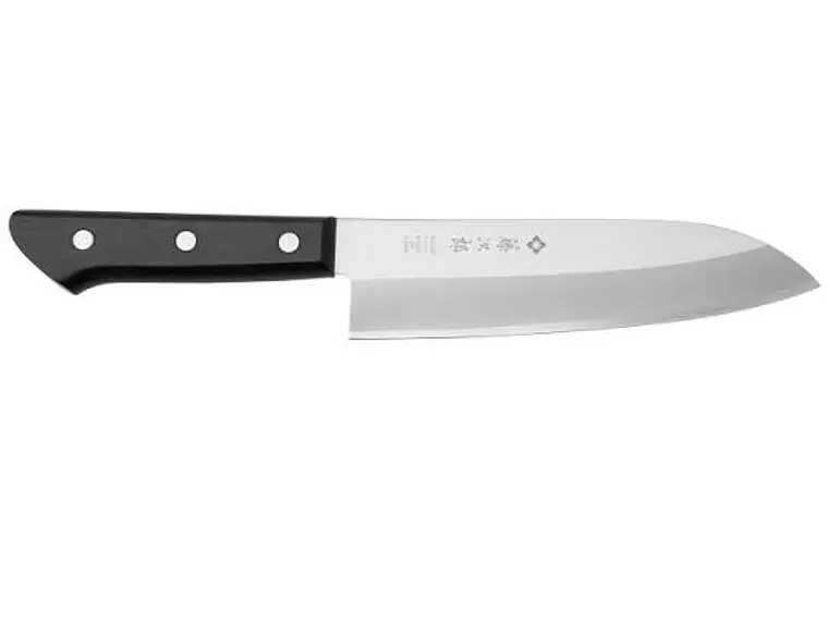 Cuchillo Santoku. Acero VG10. Pakkawood. Hoja 170 mm. 2