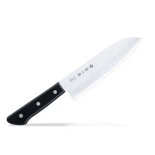 Cuchillo Santoku. Acero VG10. Pakkawood. Hoja 170 mm.