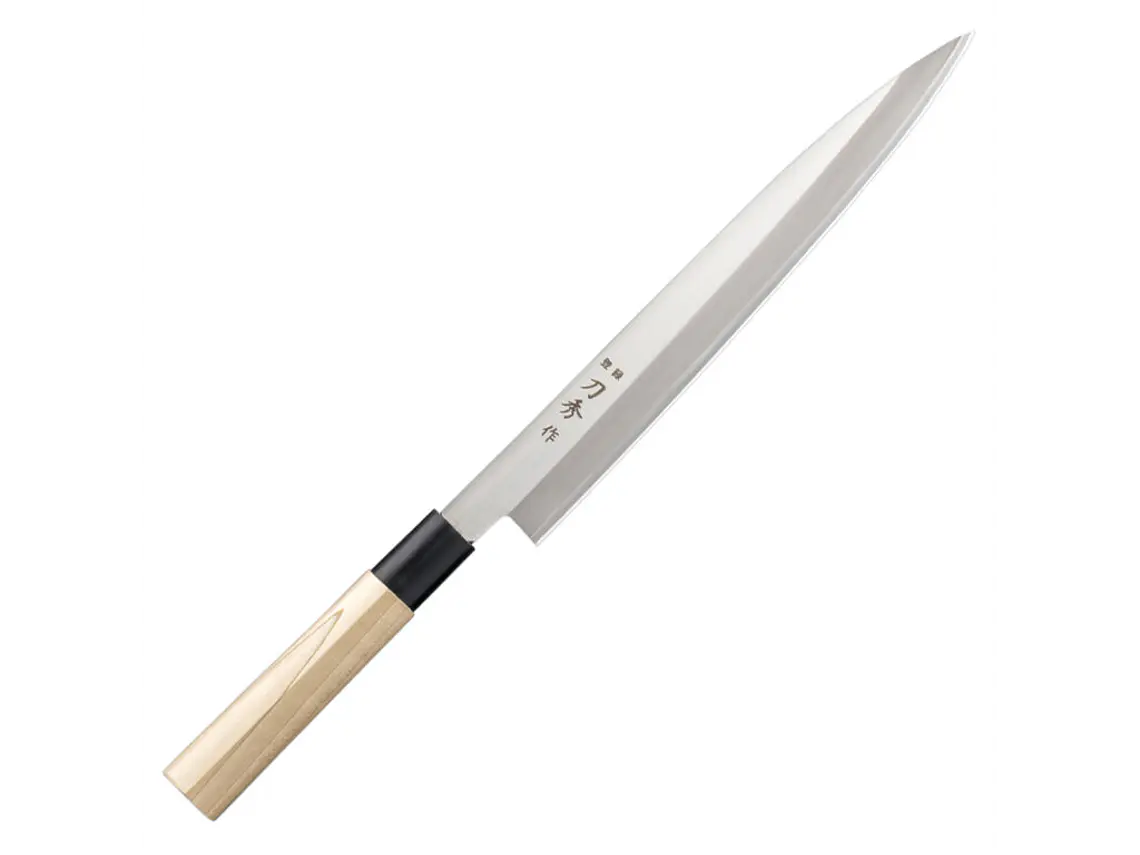 Cuchillo Yanagiba. Acero MoVa. Hoja 240 mm. 1