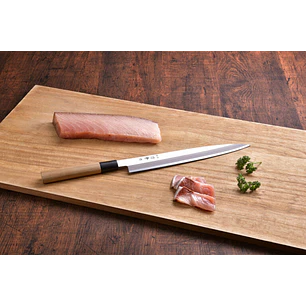 Cuchillo Yanagiba. Acero MoVa. Hoja 240 mm.