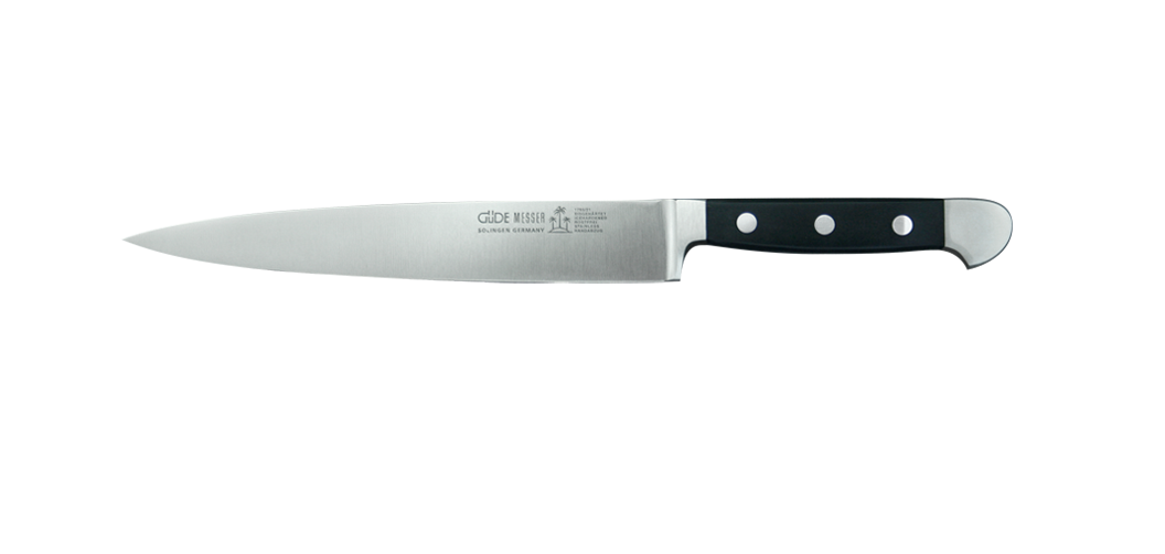 Cuchillo Rebanador. Trinchar. Caja+Pechera. Hoja 210 mm.