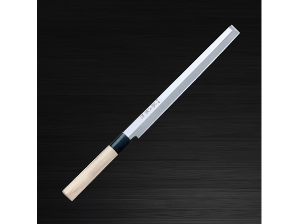 Cuchillo Takohiki. Mango Madera Magnolia. Hoja 240 mm. 1