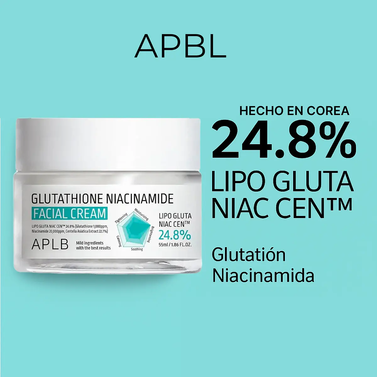 SERUM GLUTATION Y NIACINAMIDA