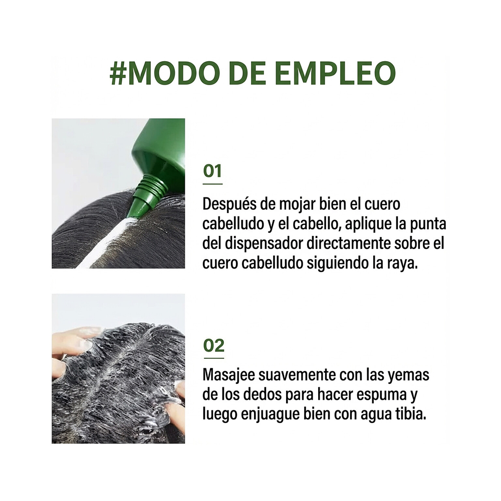 EXFOLIANTE CAPILAR MATCHA SEA SALT