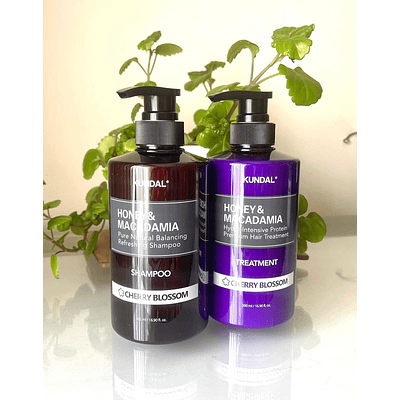 SHAMPOO Y ACONDICIONADOR HONEY Y MACADAMIA BP