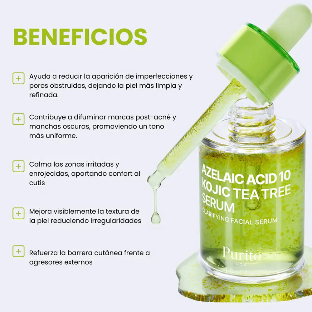 AZELAIC ACID 10 KOJIC TEA TREE