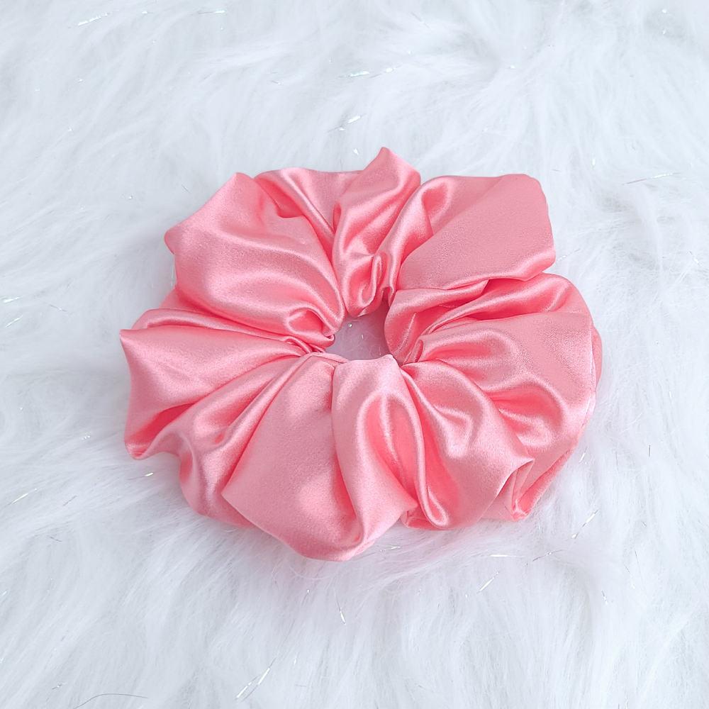 Scrunchie Satín - Rosado