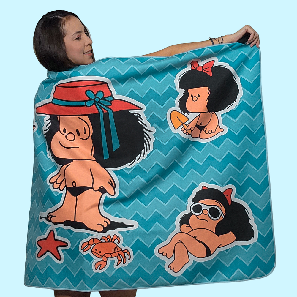 Toalla de microfibra viajera - Mafalda