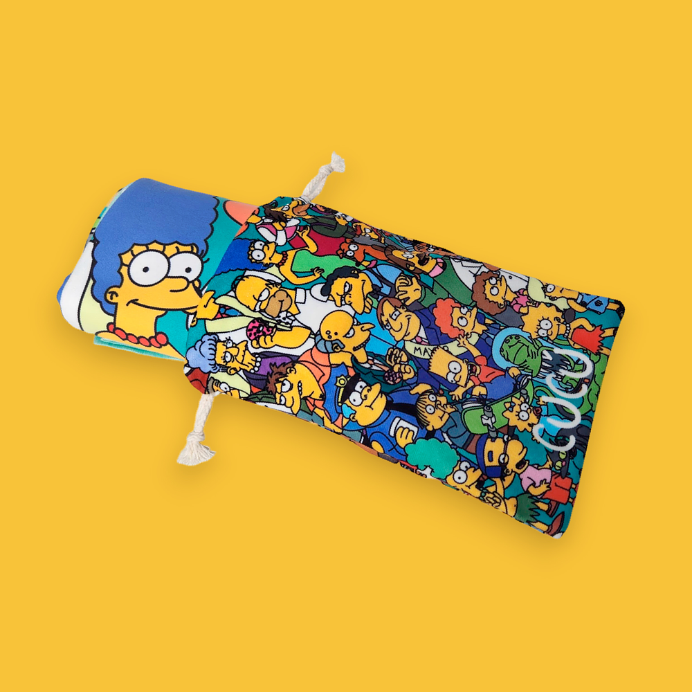 Toalla de microfibra viajera - Los Simpsons