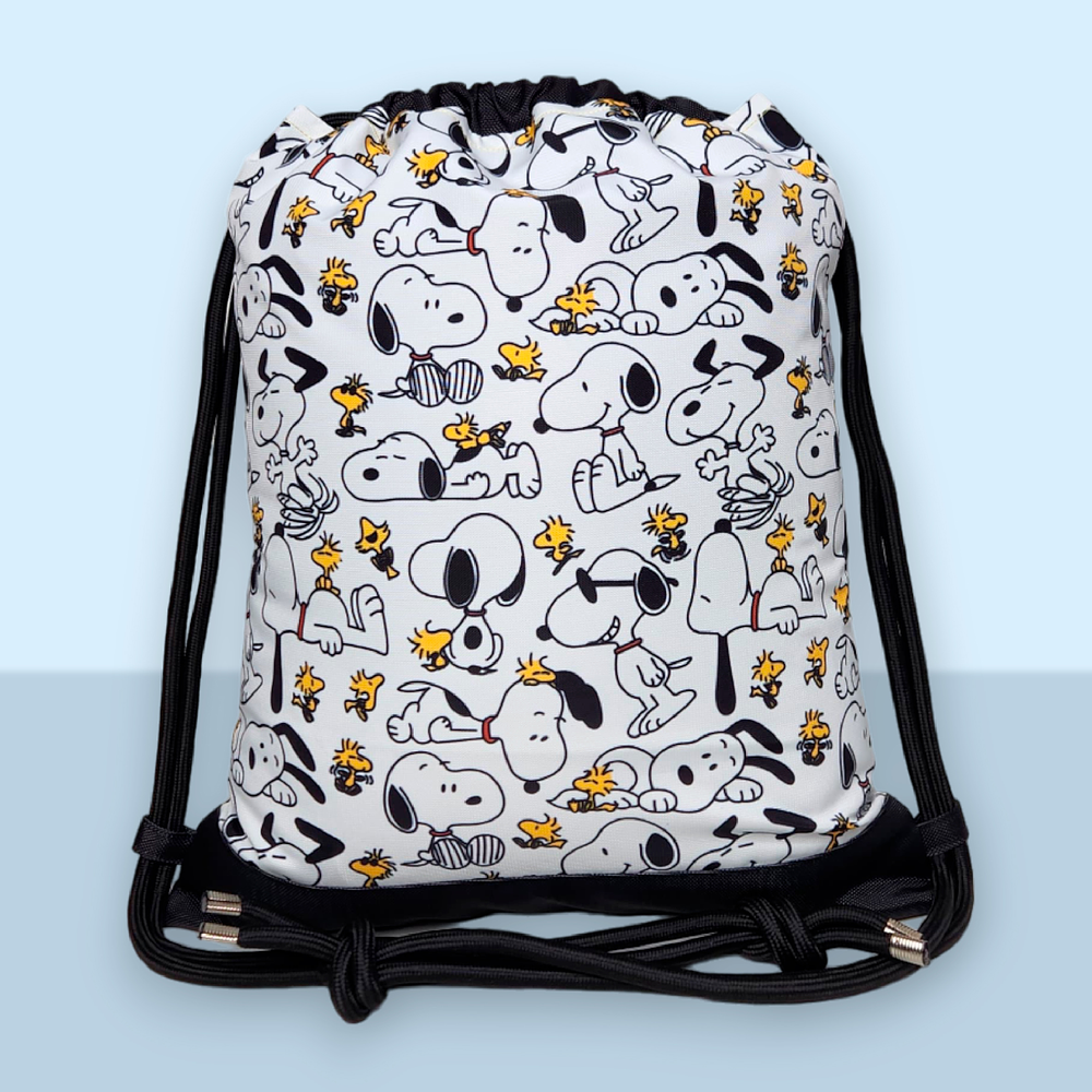 Tula New York unisex - Snoopy y Woodstock / blanco