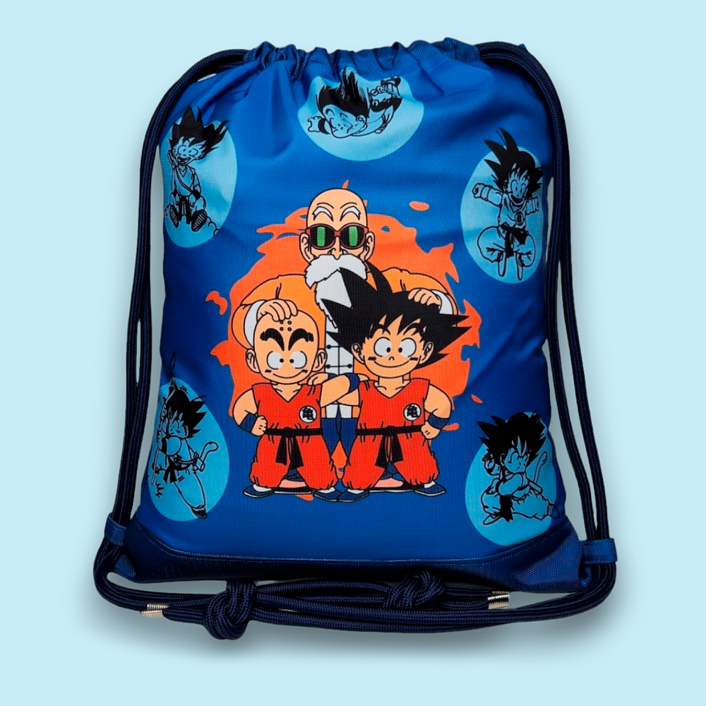 Tula New York unisex - Dragon Ball, Gokú, Roshi y Krilin