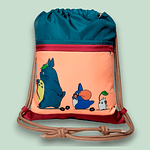 Combo Totoro - Toalla viajera + bolso (tula)