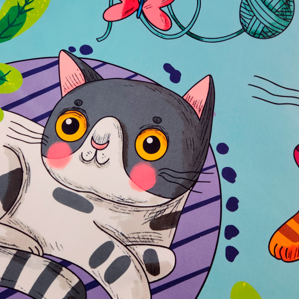 Toalla viajera • Picnic de gaticos