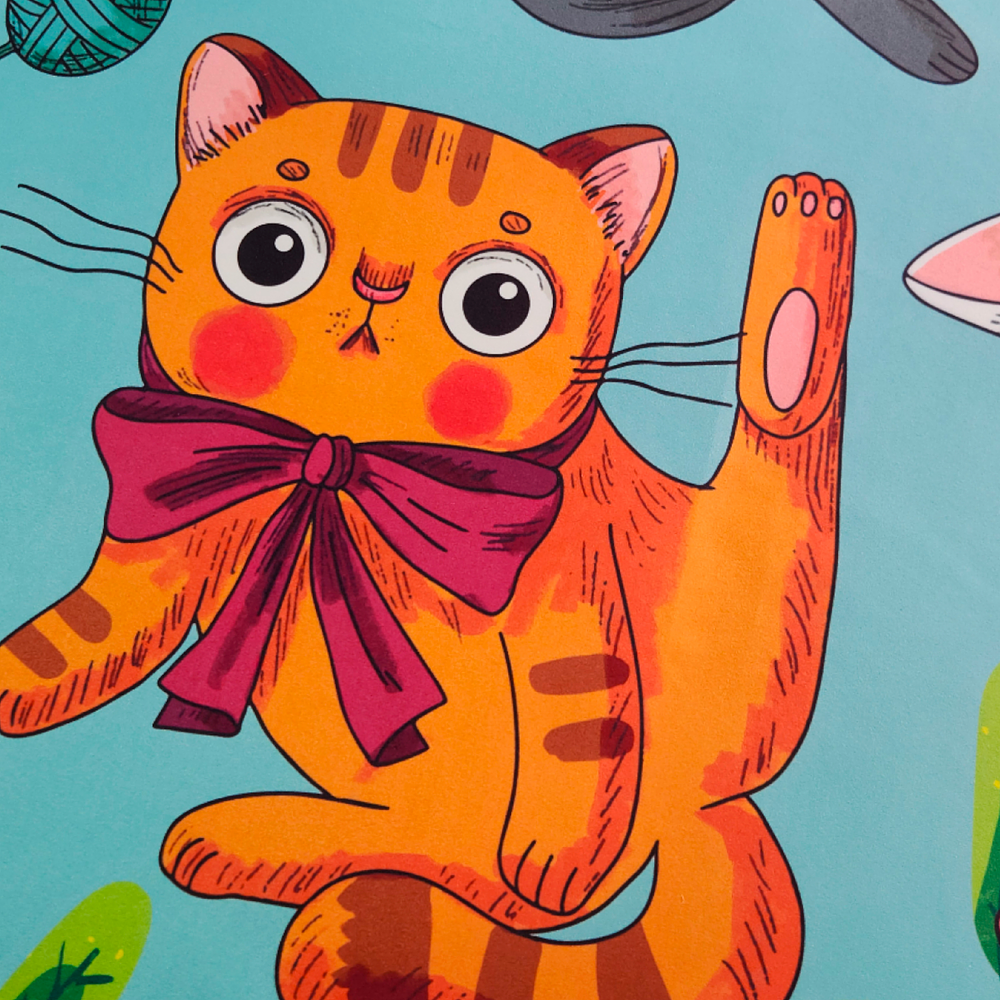 Toalla viajera • Picnic de gaticos