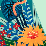 Toalla viajera • Paraíso Tropical