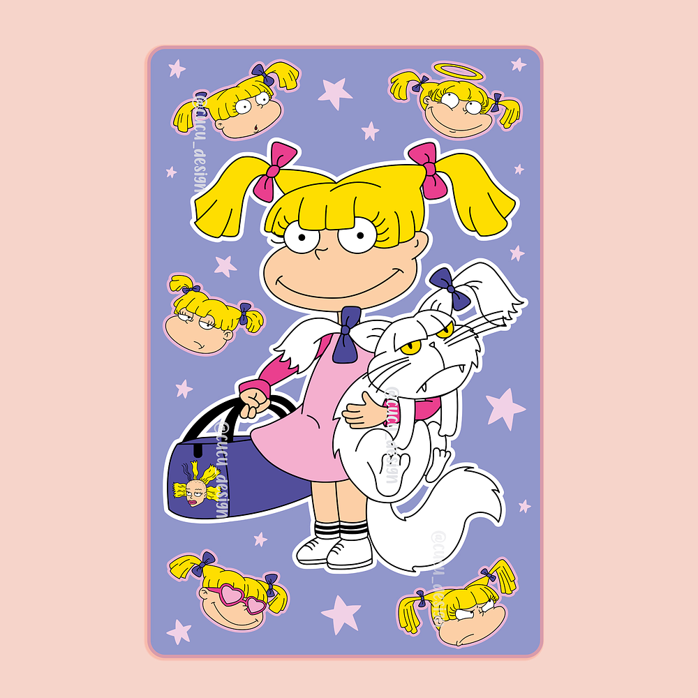 Toalla viajera • Angélica Rugrats