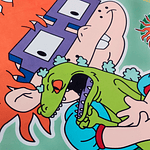 Toalla viajera • Carlitos Rugrats