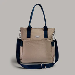 Tote Mykonos • Café / azul