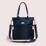 Tote Mykonos • Azul / palo de rosa