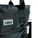 Tote Mykonos • Negro / blanco