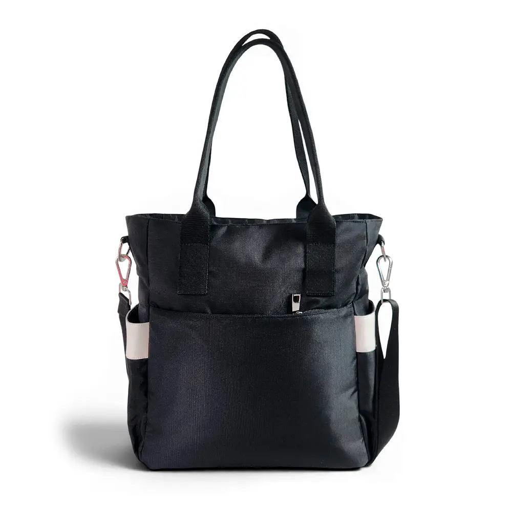 Tote Mykonos • Negro / blanco