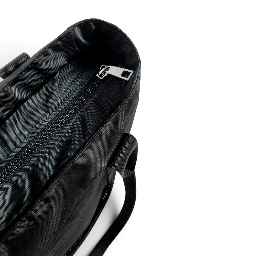 Tote Mykonos • Negro / blanco
