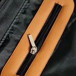 Tote Mykonos • Negro / caramelo