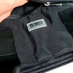 Tote Mykonos • Negro / caramelo
