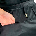 Tote Mykonos • Negro / caramelo