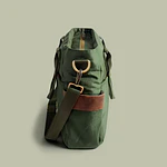 Tote Mykonos • Verde militar / tabaco
