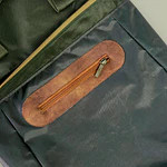 Tote Mykonos • Verde militar / tabaco