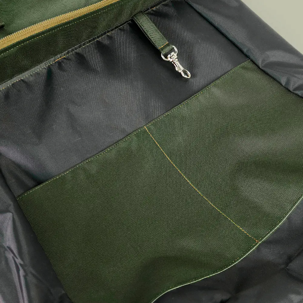 Tote Mykonos • Verde militar / tabaco