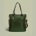 Tote Mykonos • Verde militar / tabaco