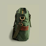 Tote Mykonos • Verde militar / tabaco
