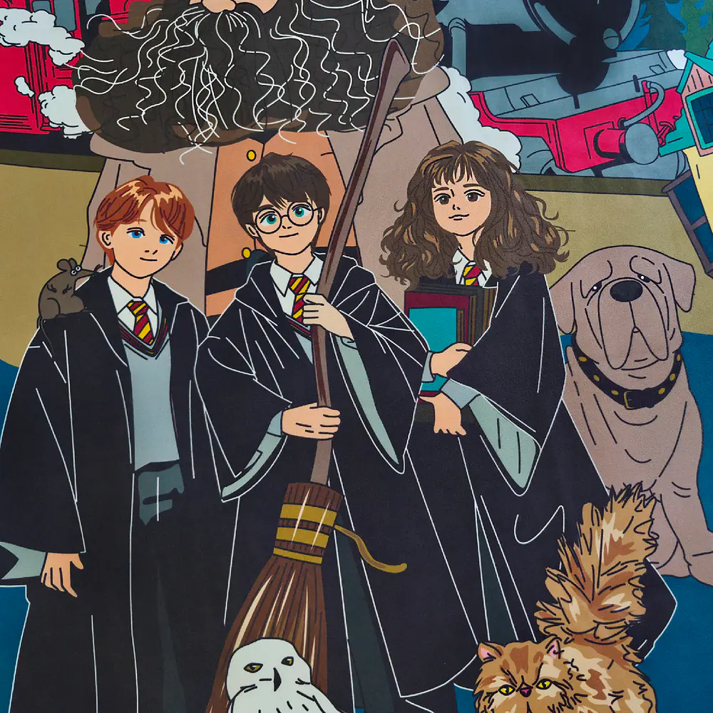 Toalla viajera • Harry Potter