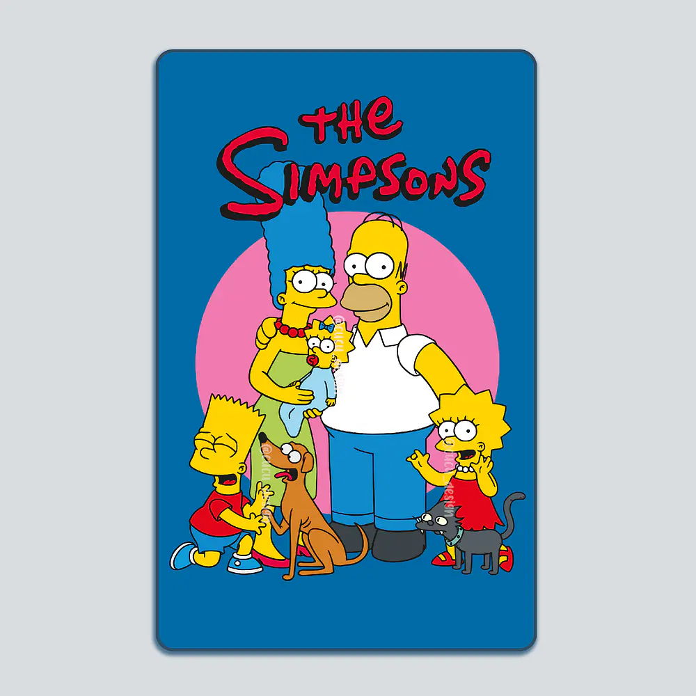 Toalla viajera • Familia Simpsons