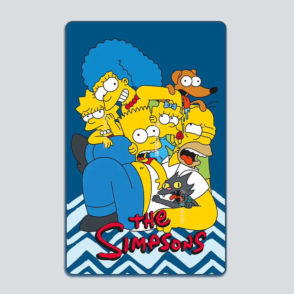 Toalla viajera • Familia Simpsons
